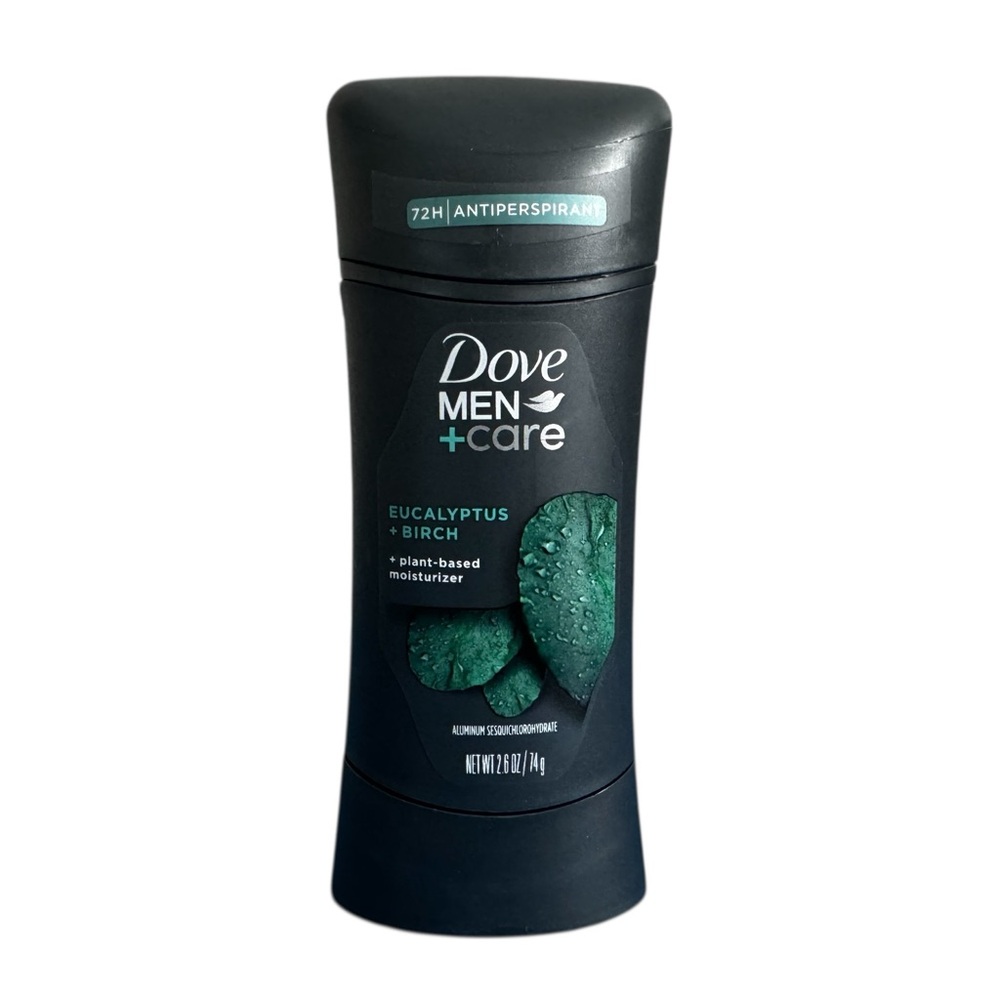 Dove Men+Care ~ EUCALYPTUS BIRCH 0% Aluminum Deodorant 2.6 Oz DISCONTINUED